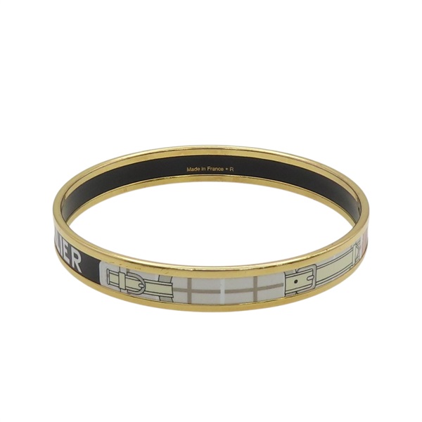 皮帶圖案 琺瑯 SELLIER 手環