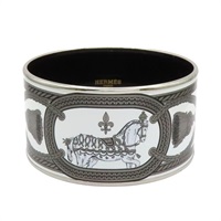 白馬圖案 琺瑯 鍍金屬 Enamel 手環