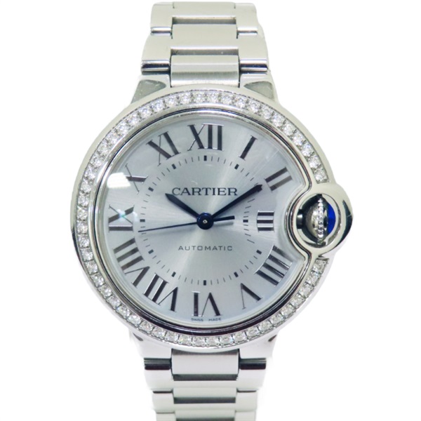 Ballon Bleu de Cartier 腕錶 自動上鍊 藍色 精鋼【Cartier 卡地亞】 W4BB0028