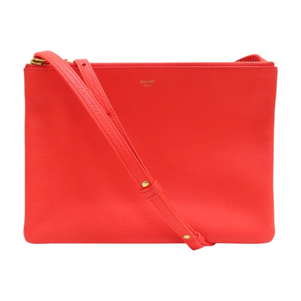 紅色 牛皮 肩背包