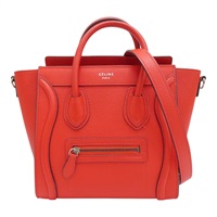 【再降價】紅色 牛皮 兩用包【CELINE 賽琳】