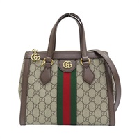 烏木色 GG Supreme 帆布 Ophidia Small 兩用包 547551