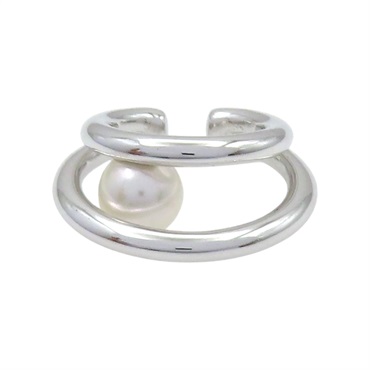 銀色 電鍍 珍珠 耳環 耳扣 PE-01748【MIKIMOTO 御木本】 PE-1749S