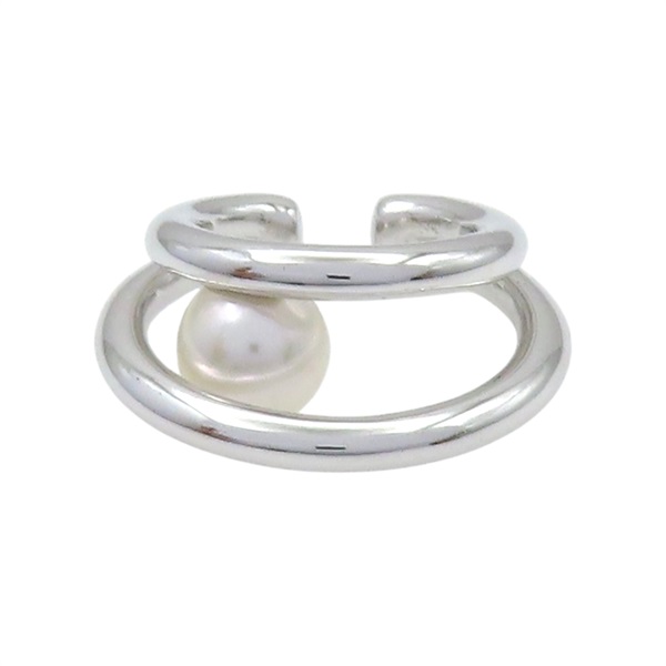 銀色 電鍍 珍珠 耳環 耳扣 PE-01748【MIKIMOTO 御木本】 PE-1749S