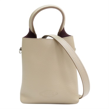 卡其 皮革 MICRO MINI BAG 兩用包