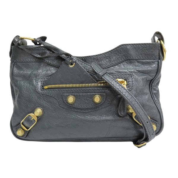 灰色 羊皮 肩背包 237203