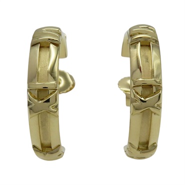 18黃K金 針式耳環