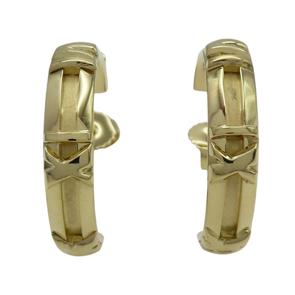 18黃K金 針式耳環