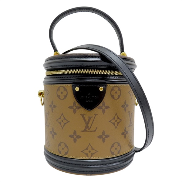 棕色 原花 帆布 CANNES 兩用包 M43986