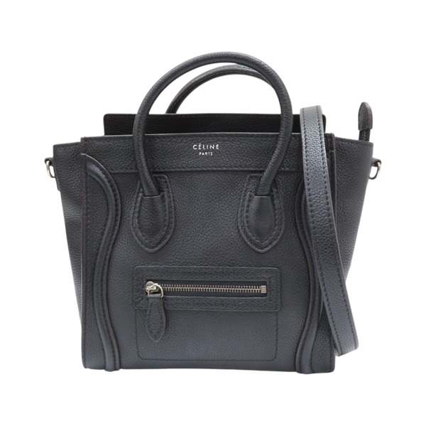 黑色牛皮 Nano Luggage 兩用包 168243