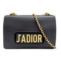 黑色 皮革 JaDIOR 肩背包