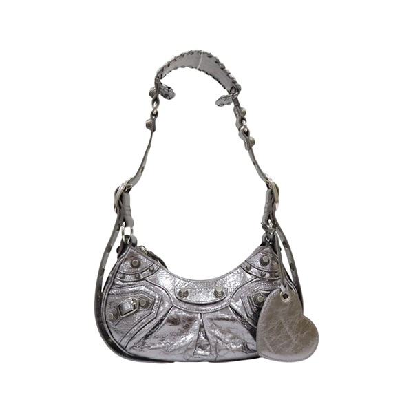 銀色 羊皮革 LE CAGOLE 單肩包 671309