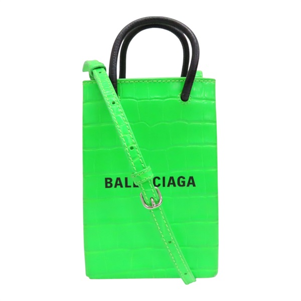 綠色 皮革 兩用包 593826