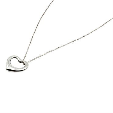 925純銀 Elsa Peretti Open Heart 鏈墜 項鍊【Tiffany & Co 蒂芬妮】