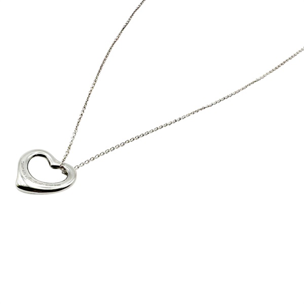 925純銀 Elsa Peretti Open Heart 鏈墜 項鍊【Tiffany & Co 蒂芬妮】