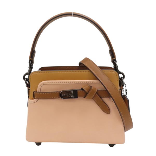 膚色 棕色 牛皮 兩用包 N2022