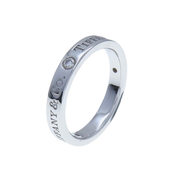 PT950鉑金 3PD鑽石 Flat band戒指 #8 60001883