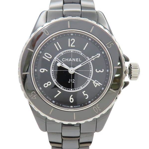 黑色錶盤 陶瓷 不鏽鋼 J12 腕錶 H5695