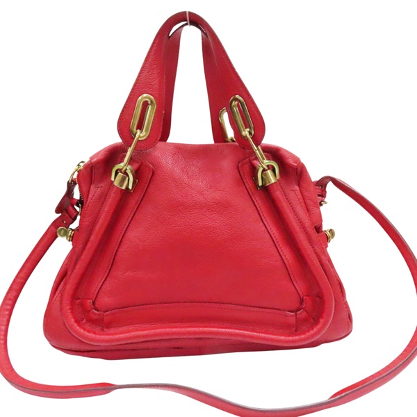 紅色 牛皮 Paraty 两用包