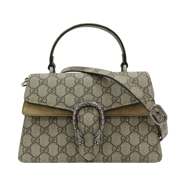 烏木色 GG Supreme帆布 DIONYSUS 小號 兩用包 739496