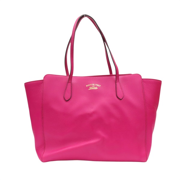 桃粉色牛皮 托特包 肩背包 354397