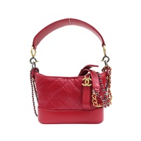 紅色皮革 Gabrielle Hobo 流浪包 兩用包 A91810