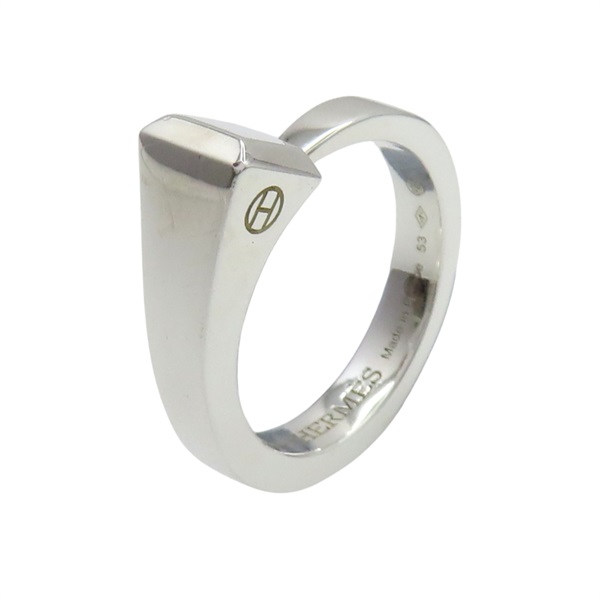 925純銀 Clou de forge 戒指 53【HERMES 愛馬仕】