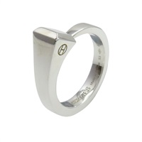 925純銀 Clou de forge 戒指 53【HERMES 愛馬仕】