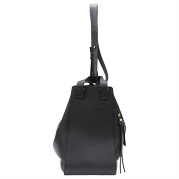 黑色牛皮 Hammock 肩背包