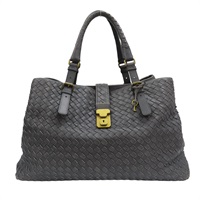 灰色 羊皮 Roma 手提包【BOTTEGA VENETA BV 寶緹嘉】 171265