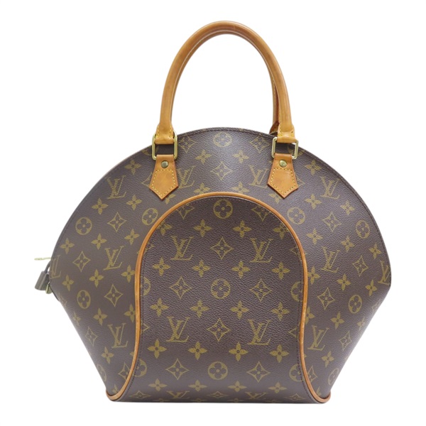 棕色 原花帆布 Ellipse MM 手提包 M51126