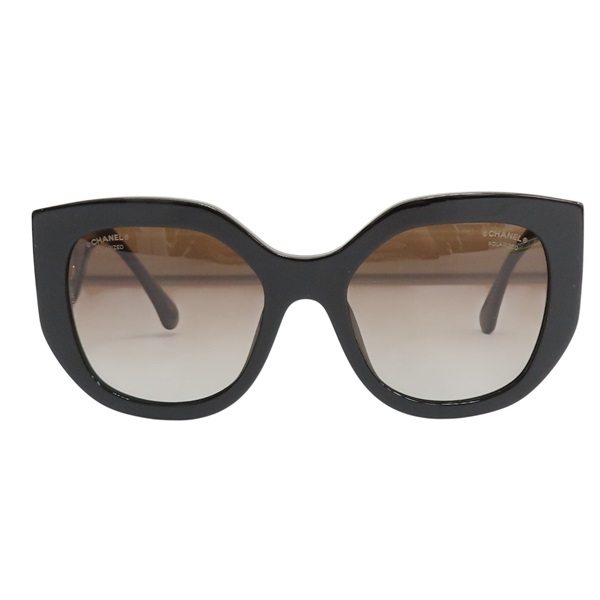 茶色鏡片 蝴蝶形 墨鏡 太陽眼鏡【CHANEL 香奈兒】 CH5550-A