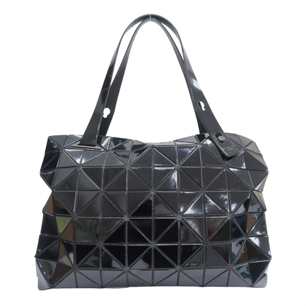 黑色 PVC塗層帆布 肩背包 BB18-AG421【BAO BAO ISSEY MIYAKE 三宅一生】 BB18-AG421