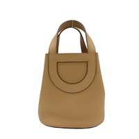 餅乾色 Clemence/Swift牛皮 In The Loop 18 手提包 B刻【HERMES 愛馬仕】 H084274