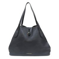 黑色 牛皮 肩背包【BURBERRY 巴寶莉】