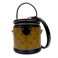 棕色 原花 Reverse 帆布 Cannes 兩用包【LOUIS VUITTON LV 路易威登】 M43986