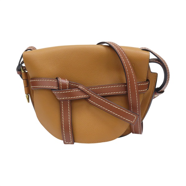 棕色 牛皮  Gate 肩背包 【LOEWE 羅威】