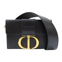 黑色牛皮 30 Montaigne 肩背包 [Dior 迪奧]