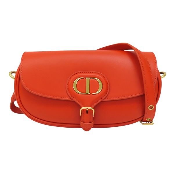 橘色牛皮 Bobby East West 肩背包 [Dior 迪奧]