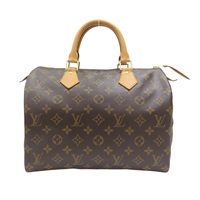 棕色 原花帆布 Speedy 30 手提包 M41526 無鑰匙【LOUIS VUITTON 路易威登】 M41526