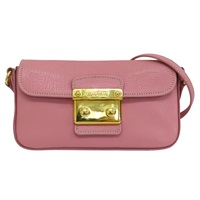 粉色牛皮 Madras 肩背包 RT0482【MIU MIU 繆繆】 RT0482