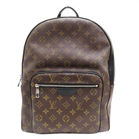 棕色 原花 PVC塗層帆布 後背包【LOUIS VUITTON LV 路易威登】 M41530