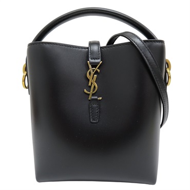 黑色 牛皮 LE 37 mini 肩背包【SAINT LAURENT 聖羅蘭】 7658702R20W1000