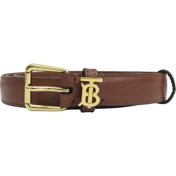 棕色牛皮 皮帶 L【BURBERRY 巴寶莉】