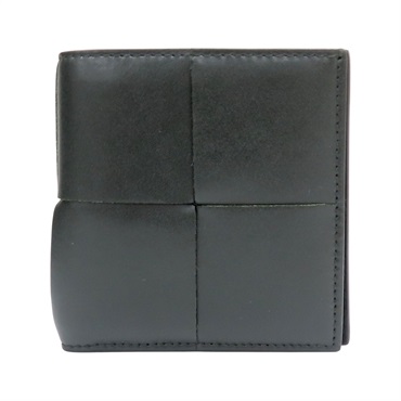 綠色 牛皮 Cassette 兩折 短夾【BOTTEGA VENETA 寶緹嘉】