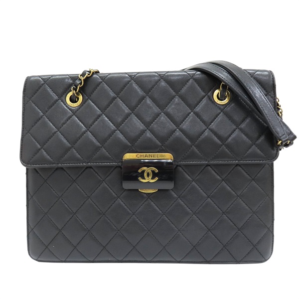 黑色 牛皮 Small Quilted Beauty Lock 肩背包【CHANEL 香奈兒】