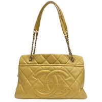 金色 菱格紋 荔枝牛皮 Timeless CC 肩背包【CHANEL 香奈兒】