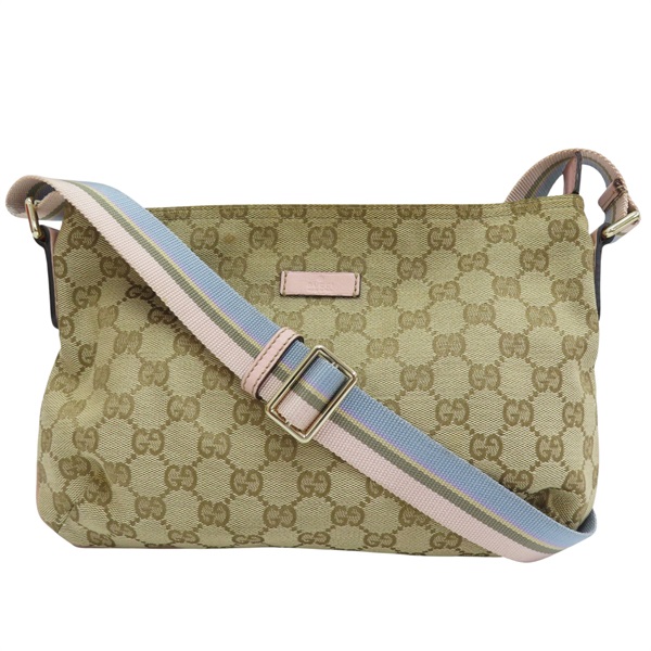 米色 緹花帆布 肩背包 189749【GUCCI 古馳】