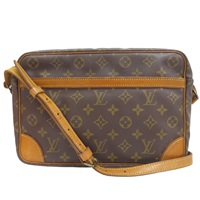 棕色 原花 PVC塗層帆布 Trocadero 30 肩背包 M51272【LOUIS VUITTON LV 路易威登】 M51272
