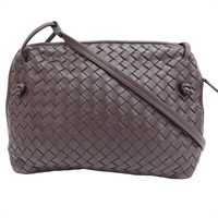 棕色 羊革編織 Nodini 肩背包【BOTTEGA VENETA BV 寶緹嘉】